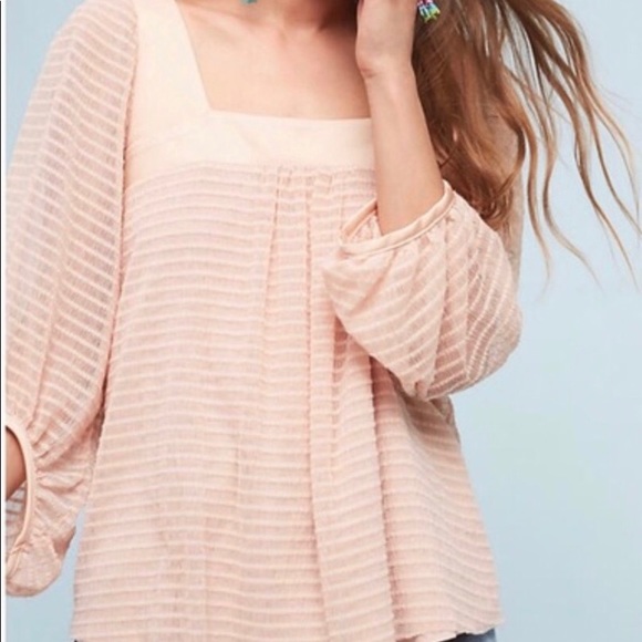 Anthropologie Tops - NWT Anthropologie Meadow Rue Allyson Textured Top